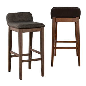 BaSt-0005 , Low back Counter Height Barstool，Solid wood frame，Fit for 36 "table