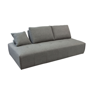 SoBe-0014, Removable non-slip back Upholstered Chaise Lounge, Solid wood frame & High density sponge